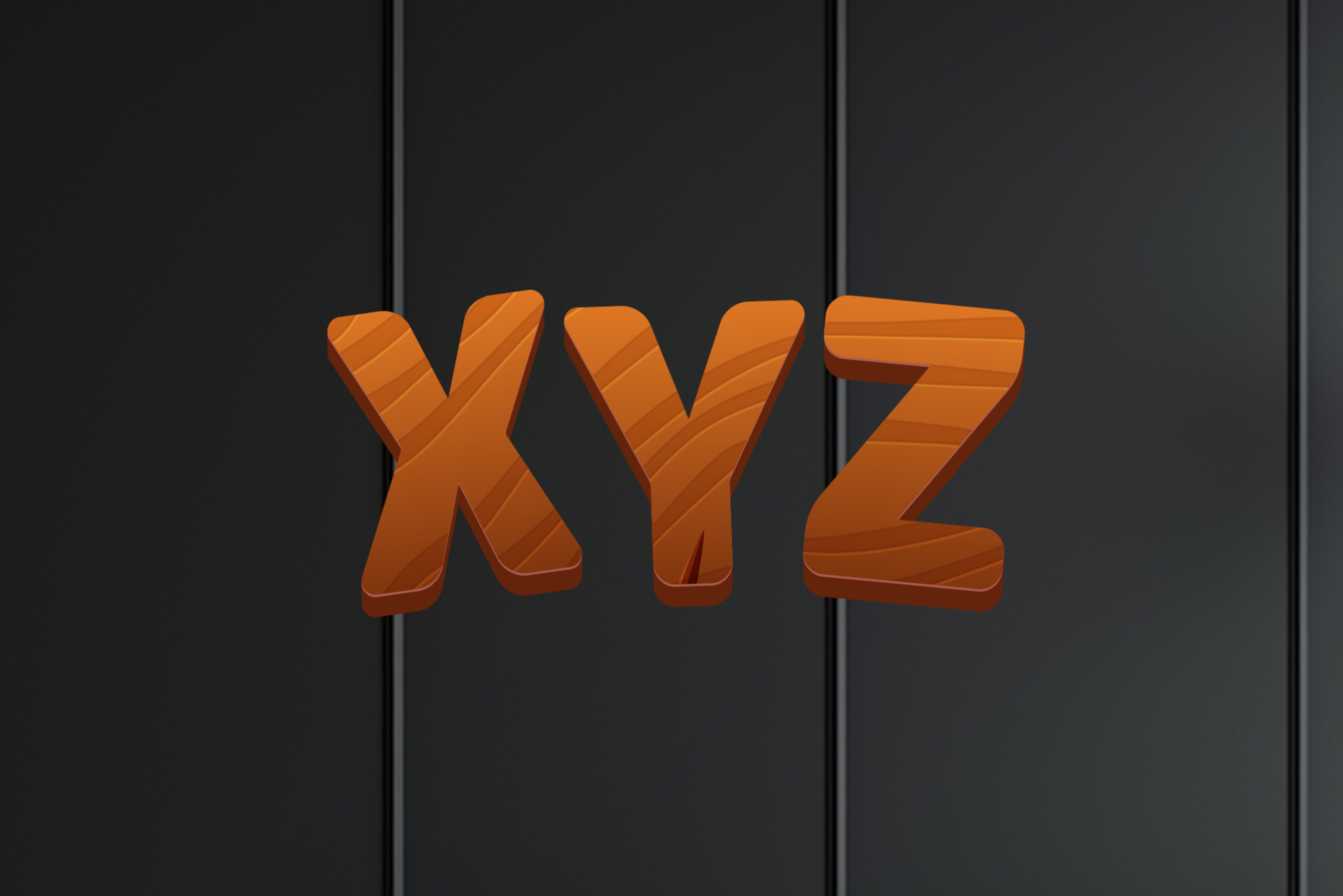 Wood Letter Sign